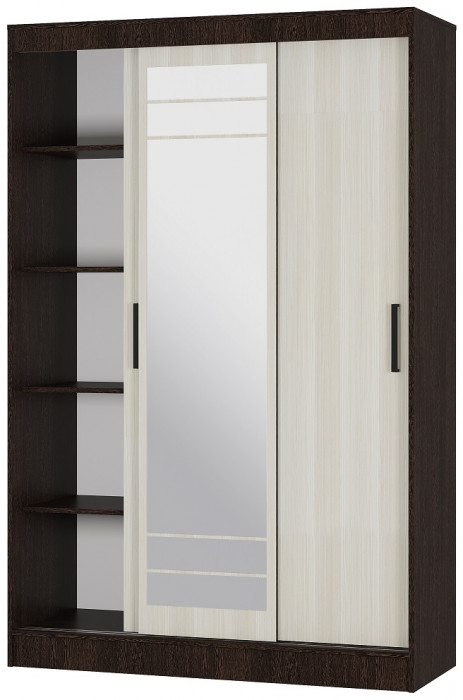 Шкаф-купе Тео ШКК-02, Венге, лоредо