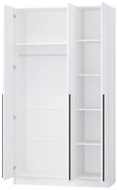 Шкаф Бастион ЛДСП 1,2 (графит)