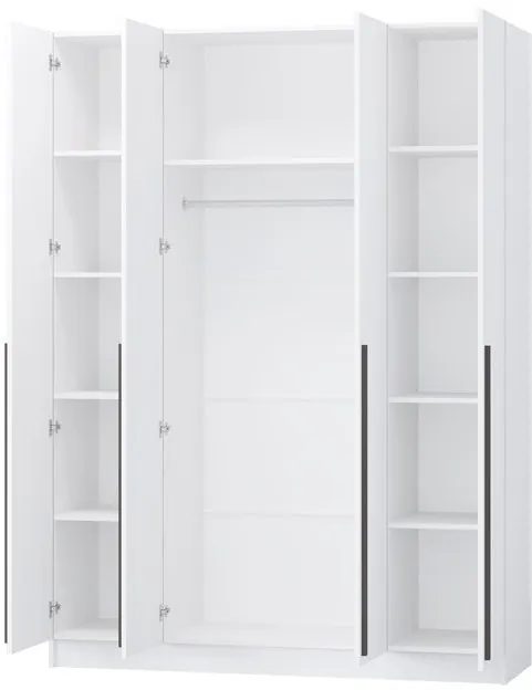 Шкаф Бастион ЛДСП 1,6 (Белый древесный)