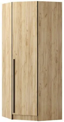 Шкаф Бастион ЛДСП угловой (Дуб крафт золотой)