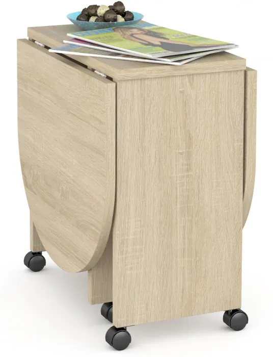 Глория 601 Стол-книжка журнальный, дуб сонома