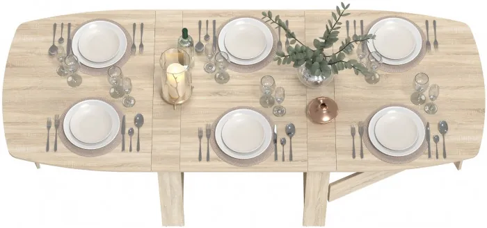 Стол-книжка 1-66дубсон, дуб сонома