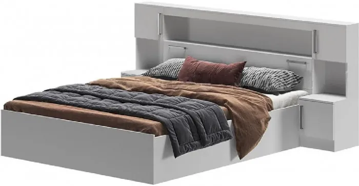 Модульная спальня Басямиф, композиция 2 (Белый)