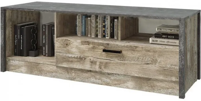 Модульная гостиная Амели юкон/бетон (Дуб Юкон / Бетон темный)