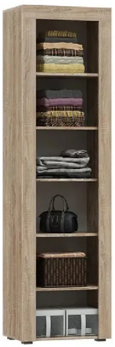 Ангара Пенал (Сонома / Белый глянец)