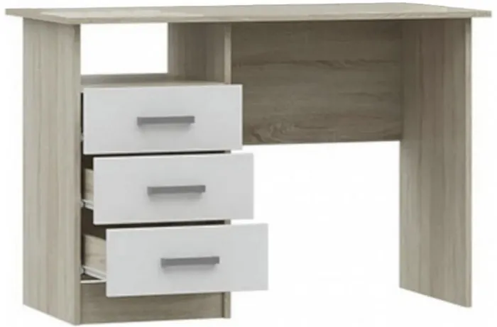 Мартина Стол письменный (Белый, Дуб Сонома)