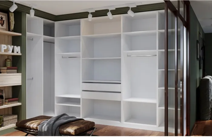 Гардеробная Рум. Комплект 5.2, белый