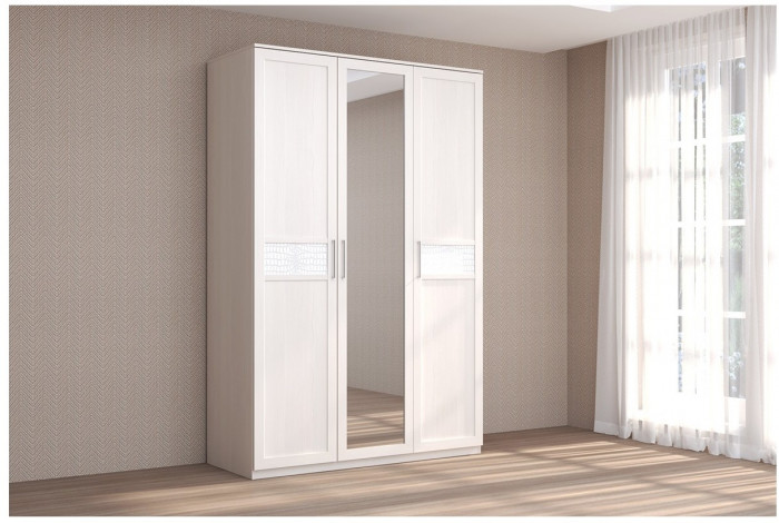 Кэт-4 Шкаф 3 створки, венге (Венге)