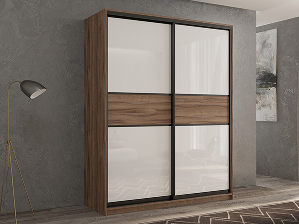 Шкаф-купе Кааппи 11 Орех Тьеполло 160х60х230 см