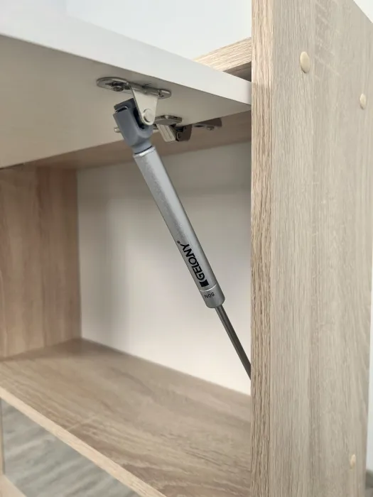 Компьютерный стол Квартет-9, Белый/Ателье светлое