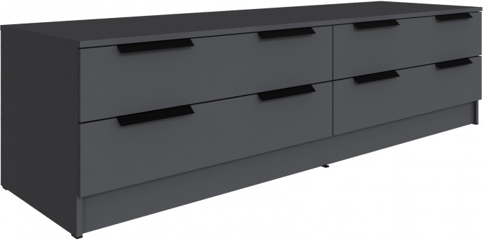 Набор мебели для гостиной "Мадрид", Графит серый