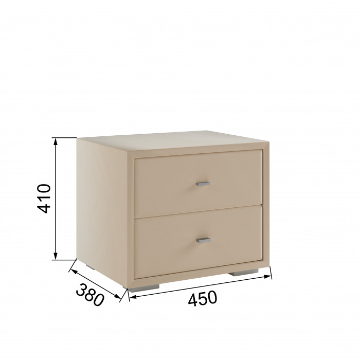 Тумба прикроватная интерьерная бежевый