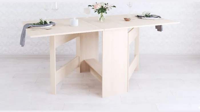 Стол книжка дуб молочный