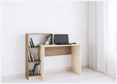 Компьютерный стол Квартет-2 ясень шимо/дуб сонома