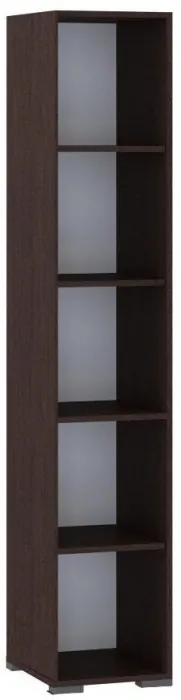 Пенал к столу компьютерному венге/дуб молочный