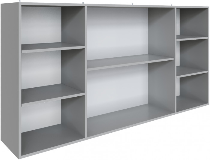 Полка навесная Мадрид ПН-2 (1,8) камень серый