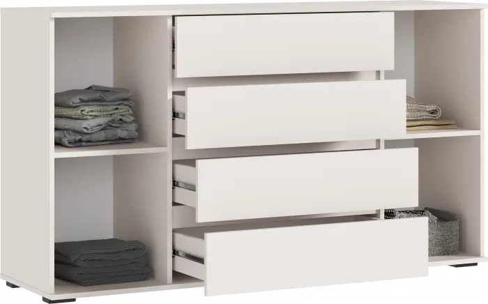 Норд Комод 2 двери 4 ящика (1600), Кашемир (золото)