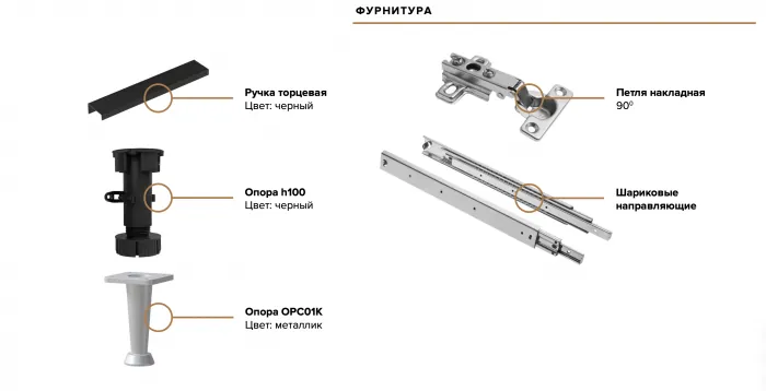 Кухня Виктория 2,0м Камень светлый/камень темный/белый
