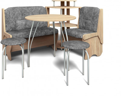 Кухонный набор Лотос дуб сонома/графит