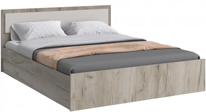 Модульная спальня Фиеста NEW, Крафт серый/Кашемир