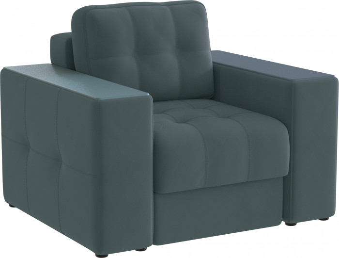 Кресло Виконт, Серый/МДФ Бриз