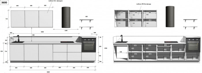 КГ 3600 ПВХ, Ежевика Арника РМ в.5