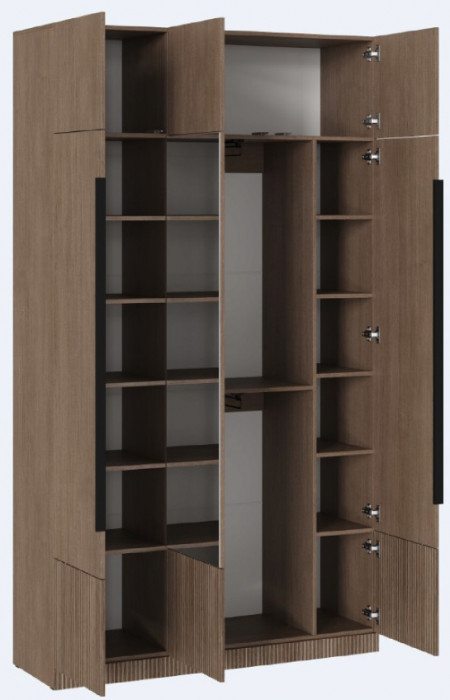 КАНТРИ Шкаф ШК-002 3-створчатый с зеркалом