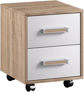 Модульная детская спальня Бланка, набор 3, Дуб сонома/Белый с фотопечатью