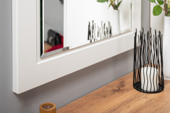 Остин Прихожая 28, белый шагрень/дуб крафт золотой