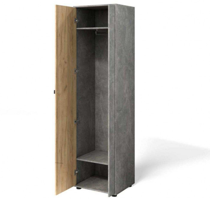 Прихожая мини-лайт компл. 7 дуб крафт/ателье