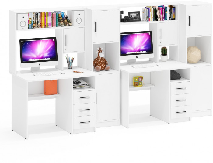 С-МД-СК9 Компоновка № 06, белый шагрень