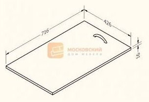 Кровать-чердак Дюймовочка-5.1, синяя