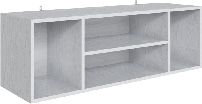 Полка навесная Мадрид ПН-3 (1,1) белый/ателье светлое