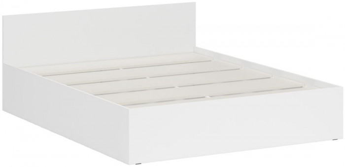 Стандарт Кровать 1600, цвет белый, ШхГхВ 163,5х203,5х70 см., сп.м. 1600х2000 мм., без матраса, основание есть