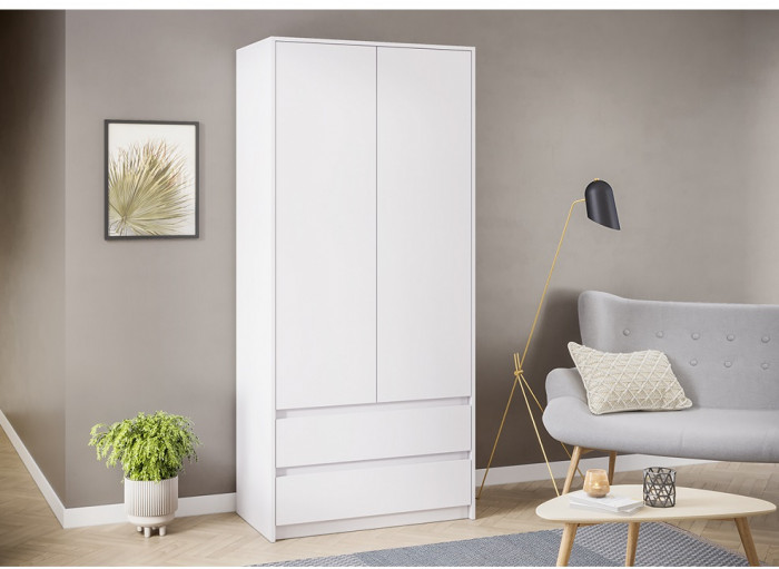 Шкаф для одежды и белья Айден ШК06-900, белый