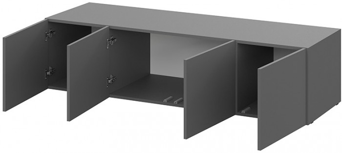 Антресоль Берген А-1600, Серый графит