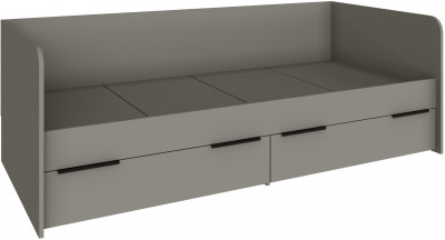 Кровать Мадрид (0,8) с 2-мя ящиками, Мокко