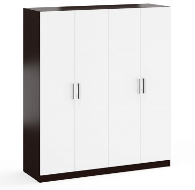 Два Шкафа С-МД-СК9Ш к компьютерному столу С-МД-СК9, цвет венге/белый шагрень, ШхГхВ 140х45х160 см.