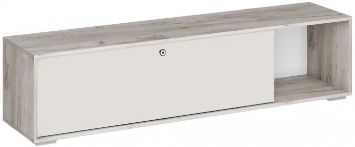 мс для гостиной Нанси ТБ-1600 дуб крафт серый/софт айвори