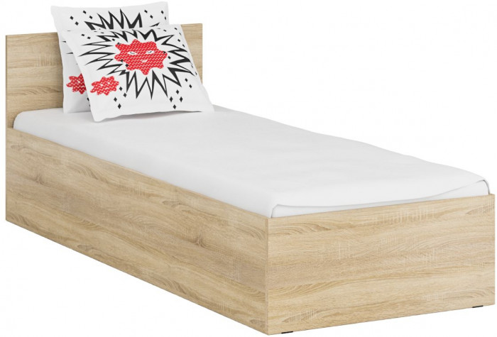 Стандарт Кровать 0800, дуб сонома