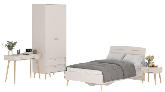 Афина Спальня 26-1200, кашемир серый