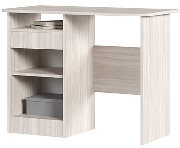 СТОЛ КОМПЬЮТЕРНЫЙ №4 (0,97х0,5х0,75) шимо темный/шимо светлый