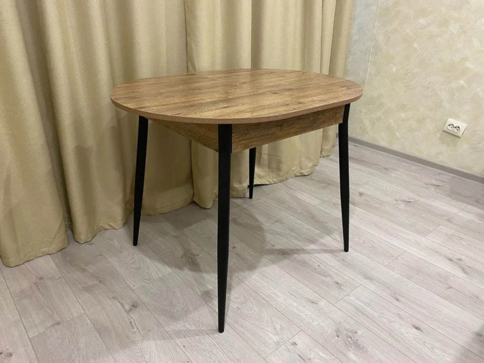 Обеденная группа Стиль-1 / Стул Х 4 шт. / Дуб Веллингтон/черный / бид 10