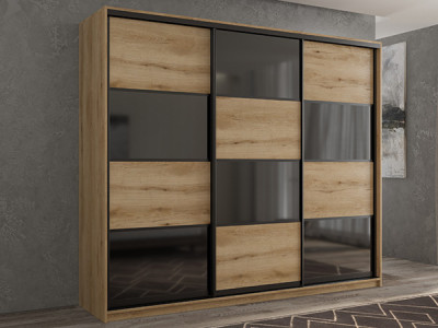 Шкаф-купе Кааппи 13 Эвок Прибрежный 240х60х230 см