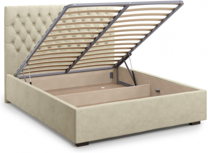 Кровать Nemi 180 с подъемным механизмом, Velutto 17