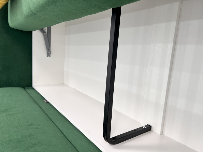 Диван раскладной Брэй изумруд