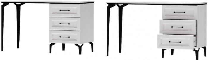 Модульный Кабинет Шарм, набор 4, Ясень Анкор Светлый