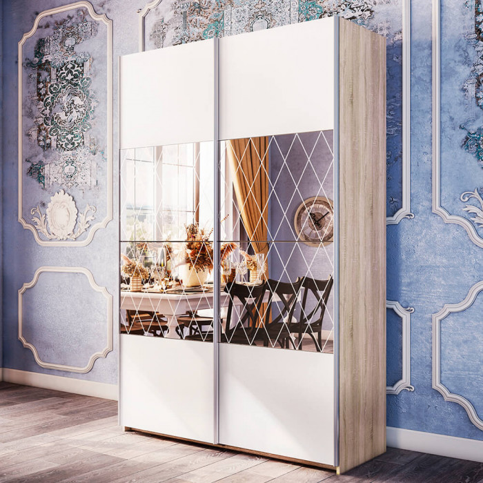 Fortune-14  1600_800/800 сонома/сонома+белый+з.№5