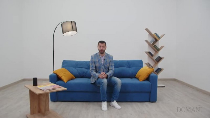 Диван раскладной Брэй мятный