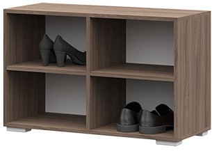 Прихожая Вегас Обувница 800х510х350 шимо темный/кофе с молоком